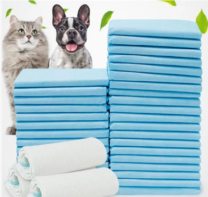 ODM 5 Lagen Huisdierenunderpads 60*45cm niet Geweven Beschikbare Stootkussens van de Oppervlaktehond