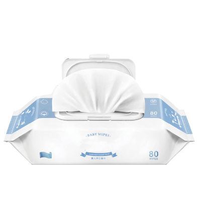 Veegt de Vrije 80pcs Natte Baby van de huishoudenalcohol voor Gevoelige Huid af