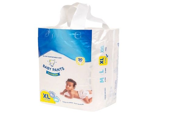 Blauwe In te ademen de Babyluiers van ADL de Elastische Broeksband van 3 Laagmicrofiber