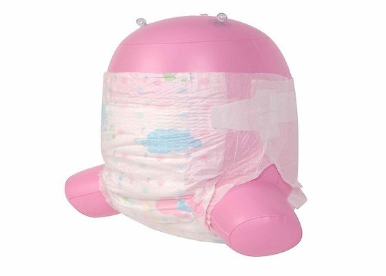 Aangepaste Blauwe ADL-Baby van de Katoenen PE In te ademen Backsheet Luiersbroek