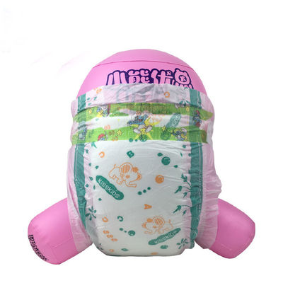 Van katoenen het Beschikbare Pasgeboren Super Absorberende Polymeer Babyluiers 8lb