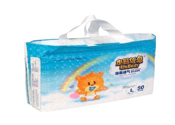 OEM de Elastische van de de Luierss Vorm van de Broeksband Super Absorberende Baby Magische Band