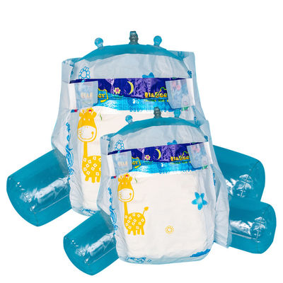 Pp-Absorptie van de Babyluiers 1100ml van de Klitbandband de Beschikbare Pasgeboren