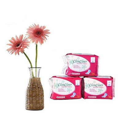 Mesh Topsheet Organic Cotton Sanitary-Servet Beschikbaar 250ml Absorbeermiddel
