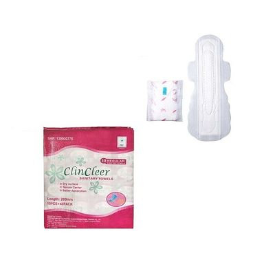 In te ademen Katoenen van Backsheet Organische Sanitaire Stootkussens Dubbele Vleugels