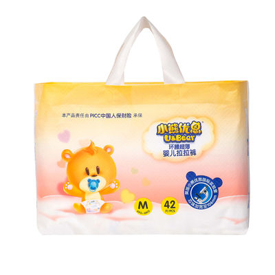 Super Absorberende Beschikbare de Babyluiers van SAP 450*320mm Polymeer Katoenen Nappies