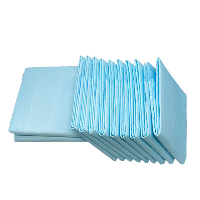 Blauwe Stootkussens van het de Incontinentiebed van Kleurensap Beschikbare 60*60cm Incontinentie Underpads