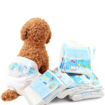 PE van het katoenen Beschikbare Huisdierenluiers van Topsheet Kleine de Hondnappies van Filmsap