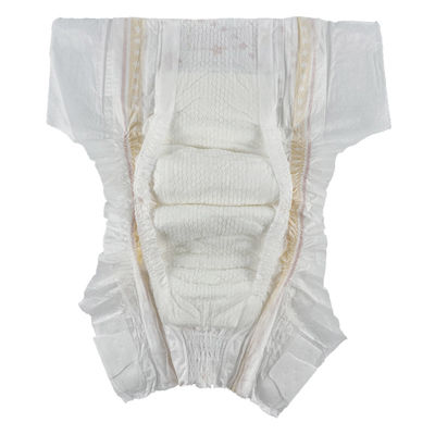 De kleur drukte de Niet-geweven Beschikbare Broek van de Babyluier met Clothlike Backsheet