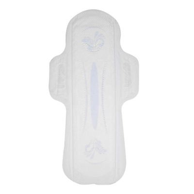 Gevleugeld Katoenen Vrouwelijk Stootkussen 245mm Daggebruik Dame Sanitary Napkin